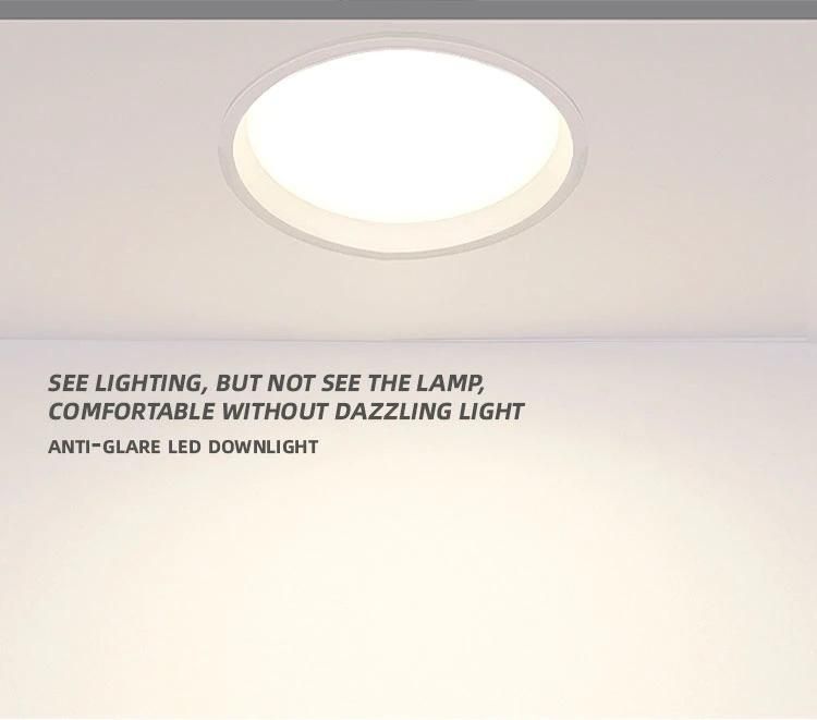 Square LED Downlights Recessed Square LED Downlight 9W