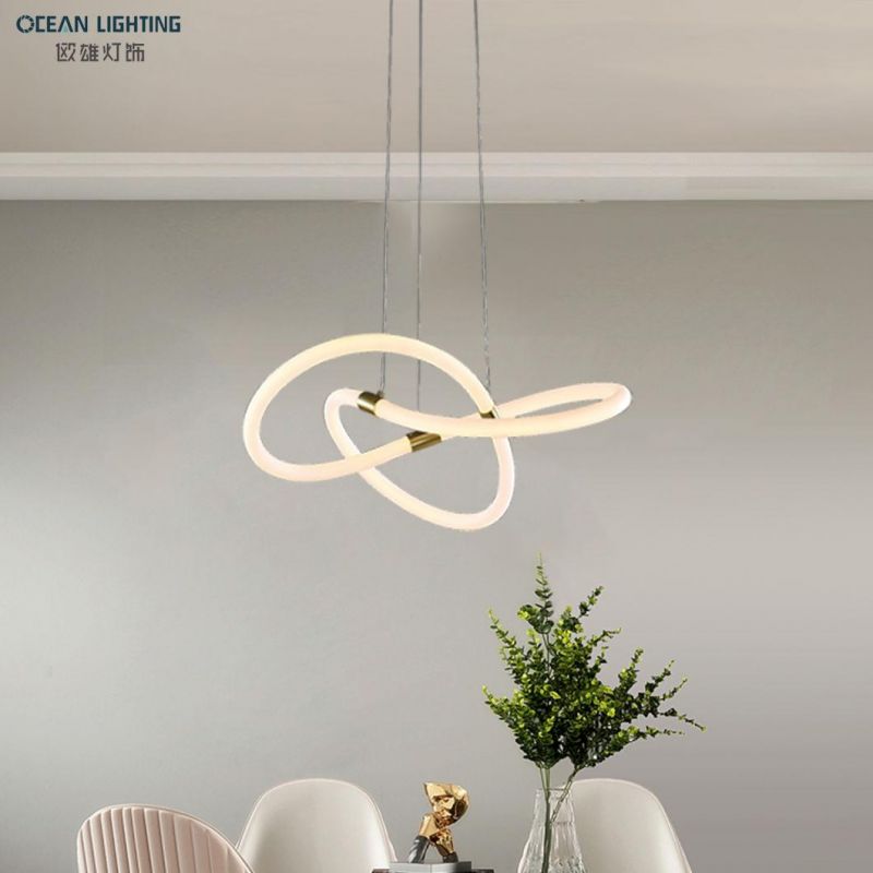 Lighting Chandelier Drum Shade Modern Pendant Lamp