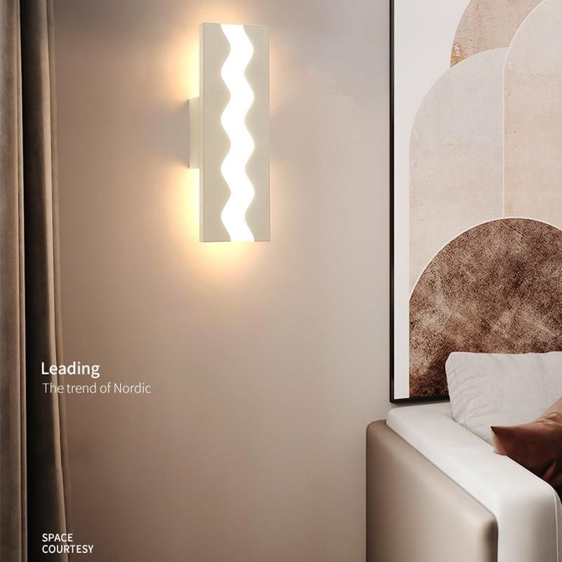 Art Living Room Corridor Staircase Decoration LED Wall Lamp Modern Bedroom Study Lamp