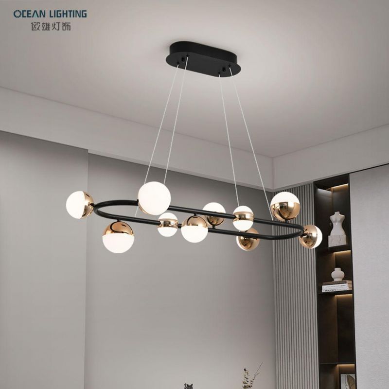 Ocean Lighting Wholesal Manufacturers LED Crystal Chandelier Ceiling Light