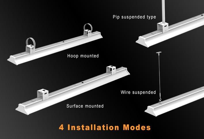 Linear Shape 150W Used for Parking Lot Lig LED Low Bay Light