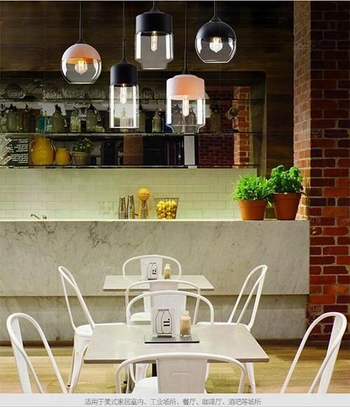 Glass Hanging Pendant Light Modern Ceiling Pendant Lamp for Kitchen Hanging Lighting