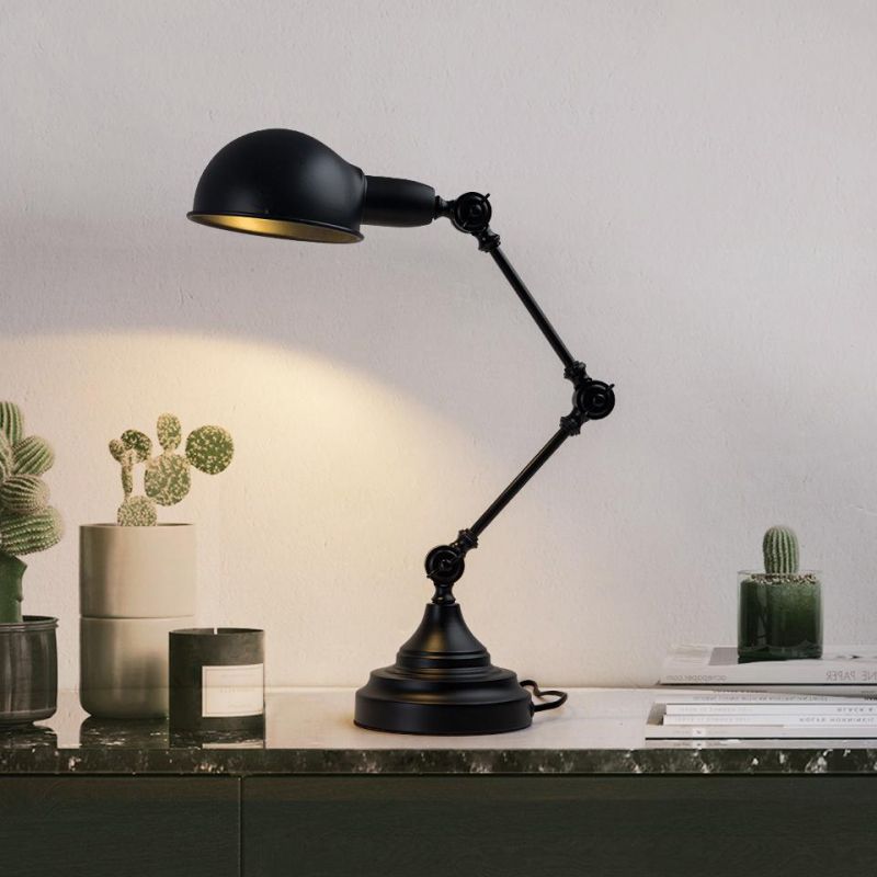 Table Lamp E14 25W Iron Home Lighting Beside Reading Room Reataurant Office Edison Table Lamp (WH-VTB-26)