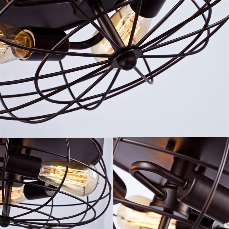 Modern LED Indoor Lighting Industrial Retro Recessed Ceiling Light