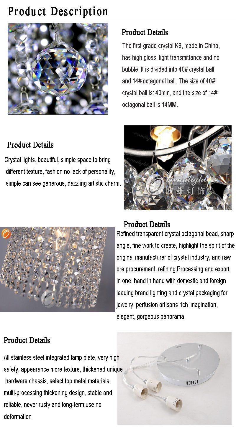 Crystal Imitation Chandelier Wholesale crystal Ceiling Lighting Om88440-400
