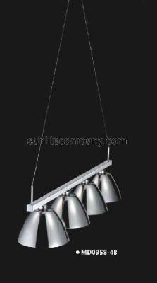 Simplism Chrome Pendant Lamp (MD 0958 4B)