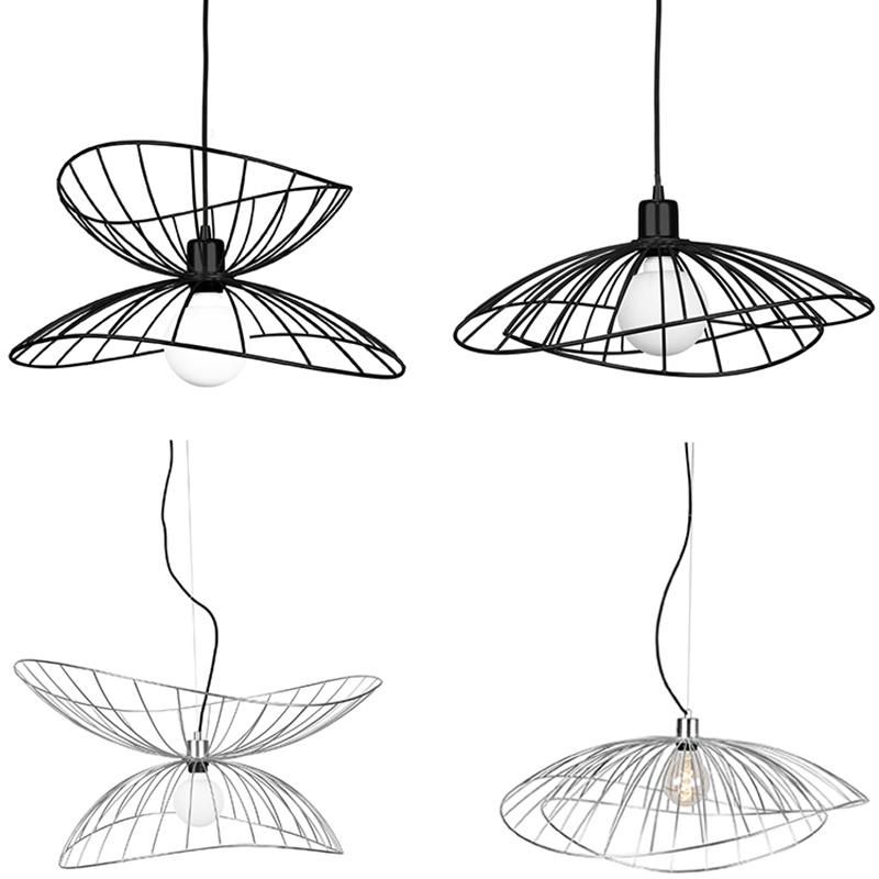 Postmodern Living Room Wrought Iron Pendant Light Gold Black Suspension Light for Bedroom Home Pendant Lamp (WH-AP-206)