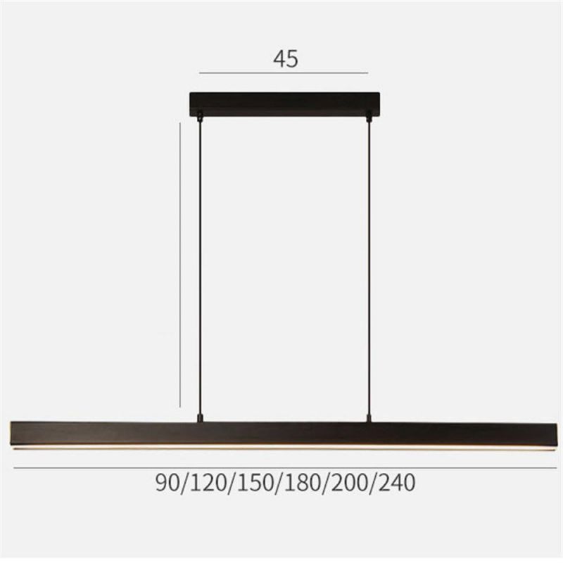 LED Linear Lighting Fixture Pendant Line Light