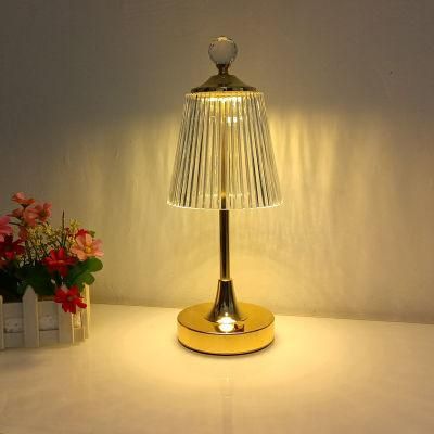 Crystal Lamp Bedroom Bedside Lamp Headboard Headboard Counter Atmosphere Lamp Home Creative Decoration USB Small Night Light