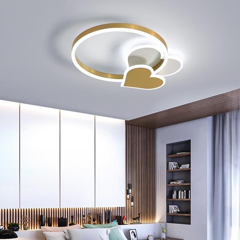 Smart LED Lamp Lights for Room Heart Chandelier Kids Bedroom Light (WH-MA-174)