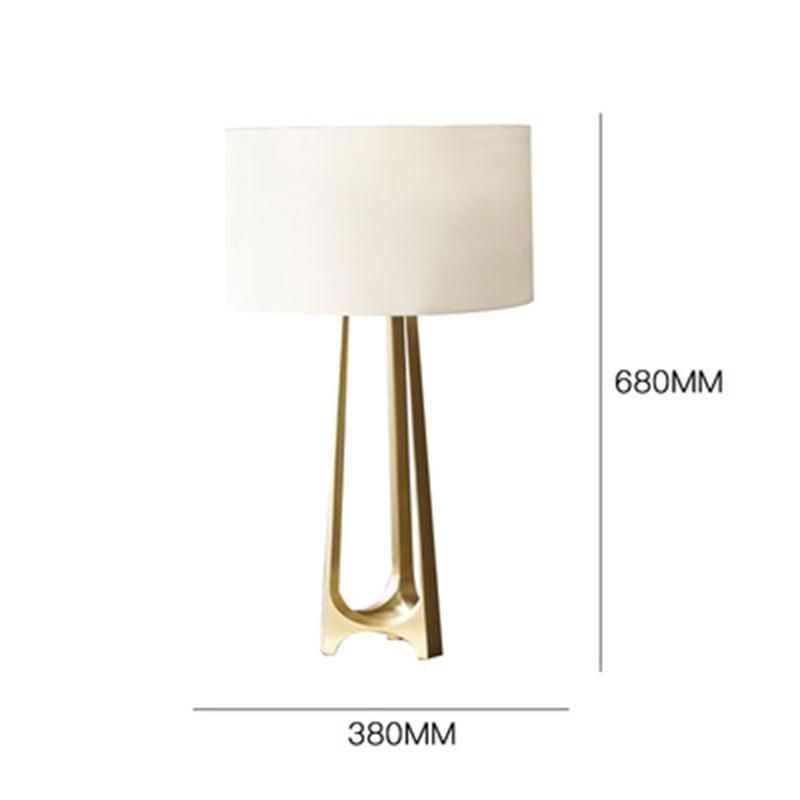 Post Modern Light Luxury Creative Living Room Table Lamp Art Bedside LED Eye Protection Bedroom Study Designer Model Ground Lamp