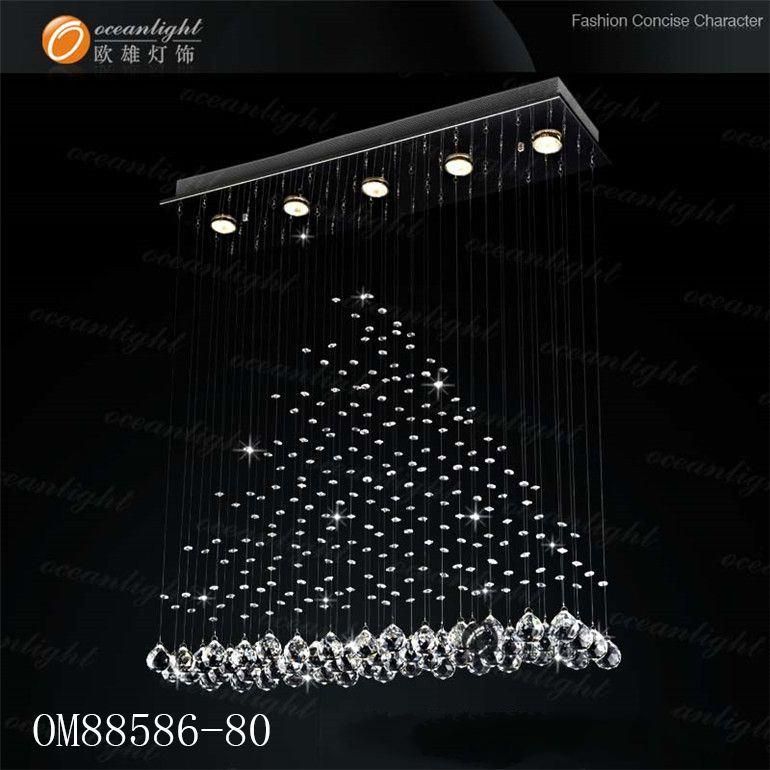 Modern Pendant Crystal Light Decorative Hanging Pendant Light Om756-35