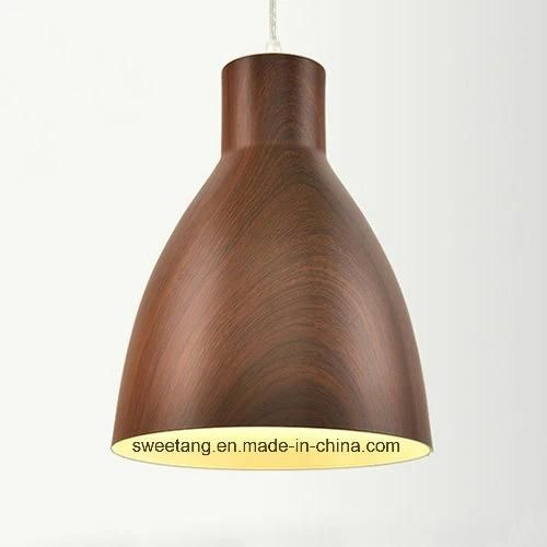 Decoration Light Chandelier Pendant Lamp Wood Color for Bedroom