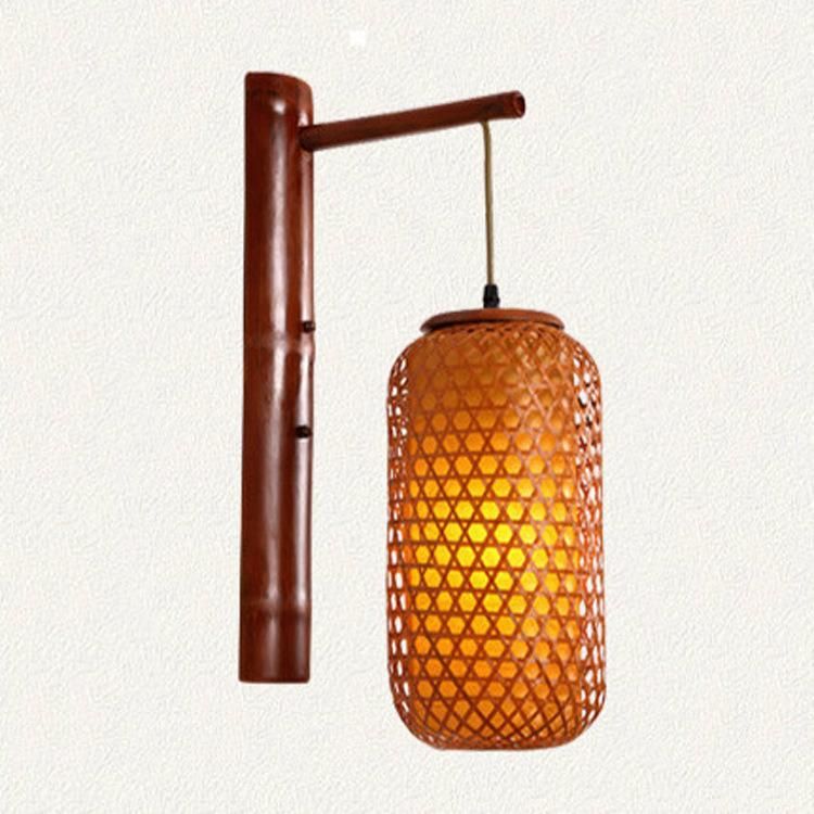 Bamboo Weaving Lamp Shade / Drop Light for Home Decorative