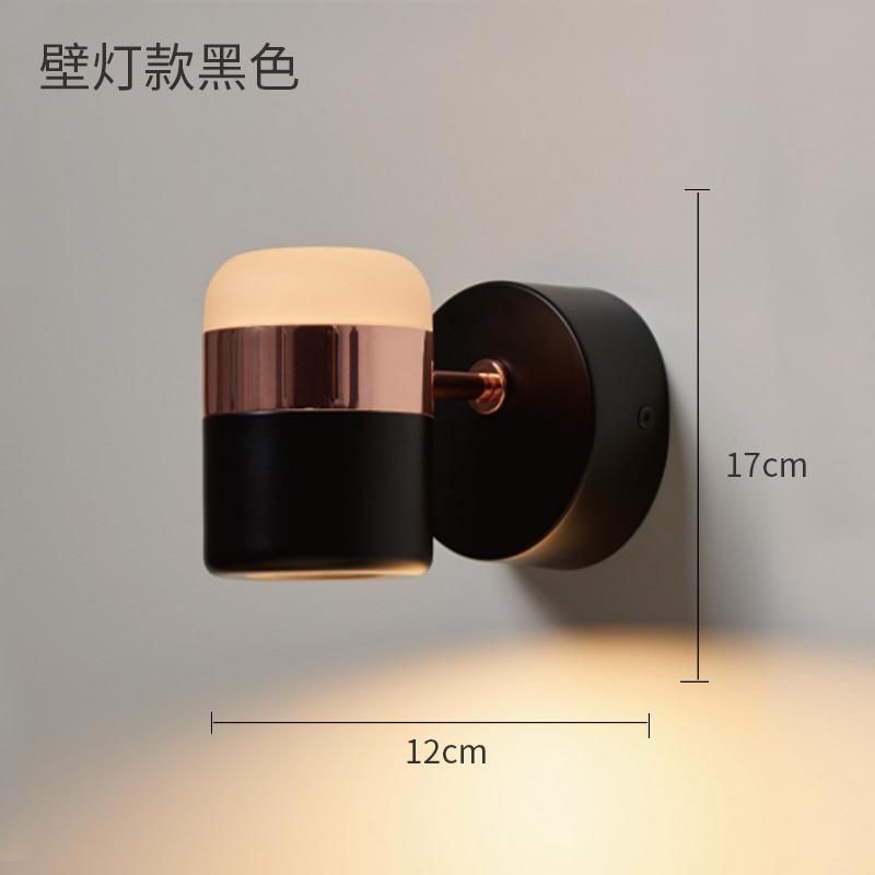 Postmodern LED Mini Pendant Light Wrought Iron Vintage Lights Simple Rose Gold Lamp Farmhouse Pendant Light (WH-AP-244)