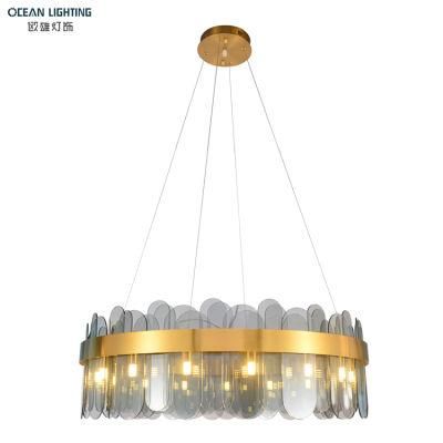 Modern Indoor Ocean Lighting Linear Pendant LED Light Pendant Chandelier
