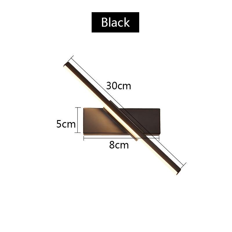LED Indoor Wall Lamps Rotation Adjustable Wall Sconce Modern Rotating Wall Lamp (WH-OR-98)