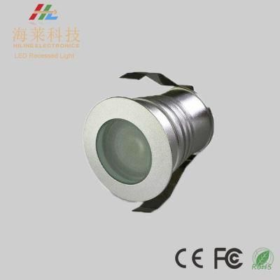 1W/3W 12VDC/350mA/700mA Edison/CREE Round LED Recessed Light