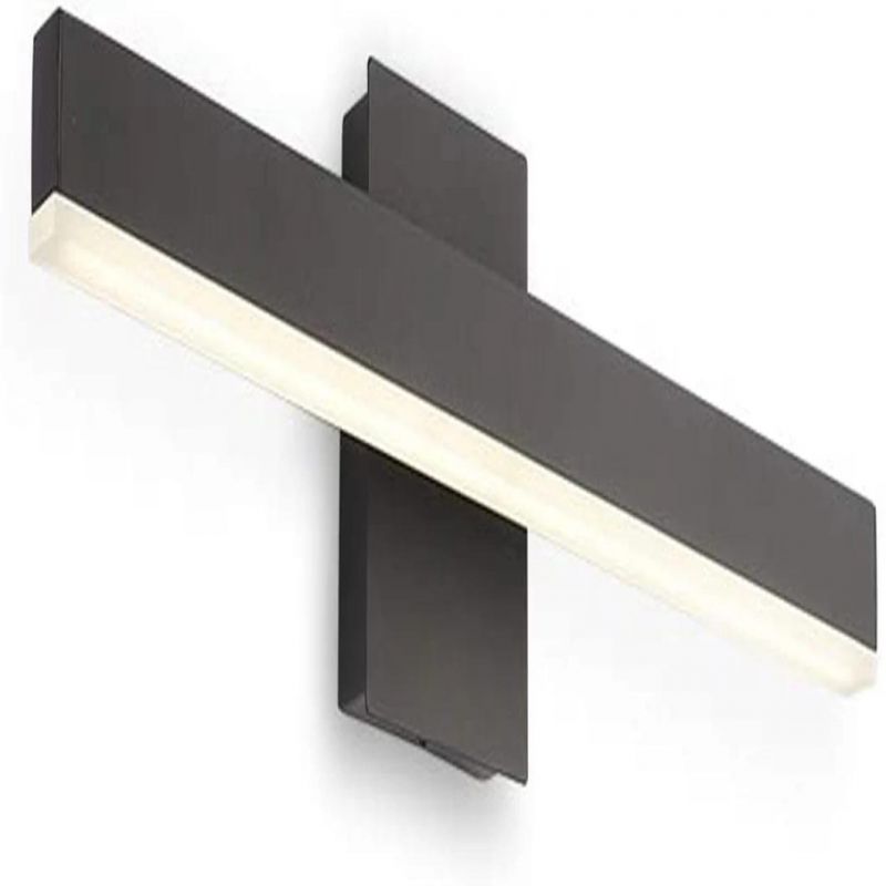 LED Bathroom Vanity Lighting Fixture Morden Bath Light Bar Black Wall Sconce 14W 4000K