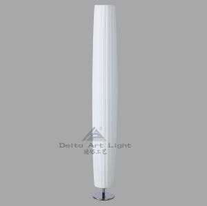 Modern Cylinder Energy Saving Floor Lamp with Metal Base for Home Decoraton (C500021)