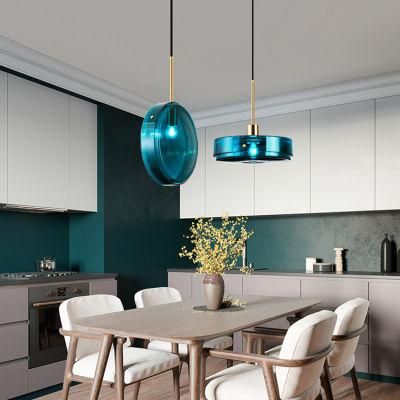 Blue Glass Dining Room Chandelier Chandelier Pendant Light Modern 5 Lite Front Door