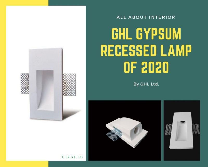 Modern Plaster Embedded Wall Lamp (162)