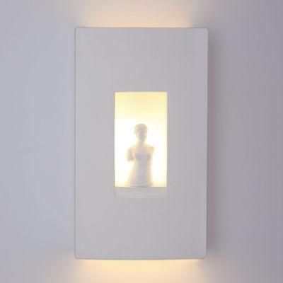 Modern Simple Home Decoration Lighting Creative Sculpture Gypsum Wall Lamp