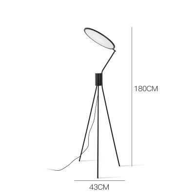 Nordic Floor Lamp LED Modern Iron Tripod Floor Lamps for Living Room Bedroom Study Floor Lamp (WH-MFL-78)