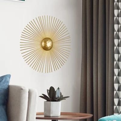 Luxury Wall Lamp Background Home Indoor Living Room Bedroom Gold Wall Lamp (WH-OR-138)
