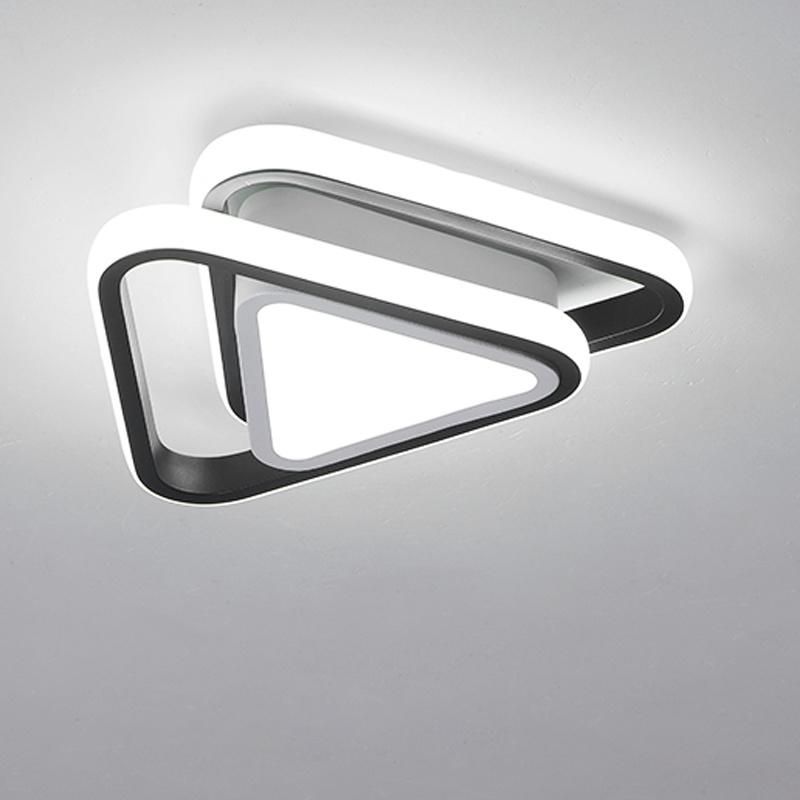 Double Triangle Ceiling Light Creative Hallway Light Corridor Lamp Bedroom Light