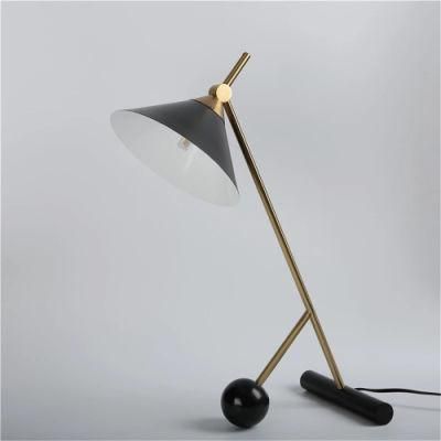 Modern Luxury Vintage LED Desk Lamp Creative Nordic Simple Study Desk Light Bedroom Bedside Lamp Living Room Table Lamps