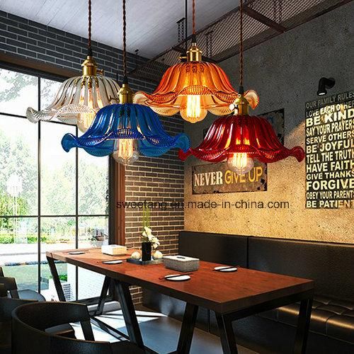 Indoor Lighting Pendant Lamp Glass Pendant Ceiling Light for Dinner Room