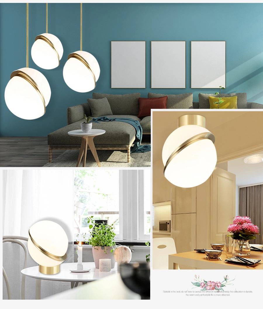 European Designer Acrylic Suspensive Pendant Lamps for Hotel Decorative Lighting