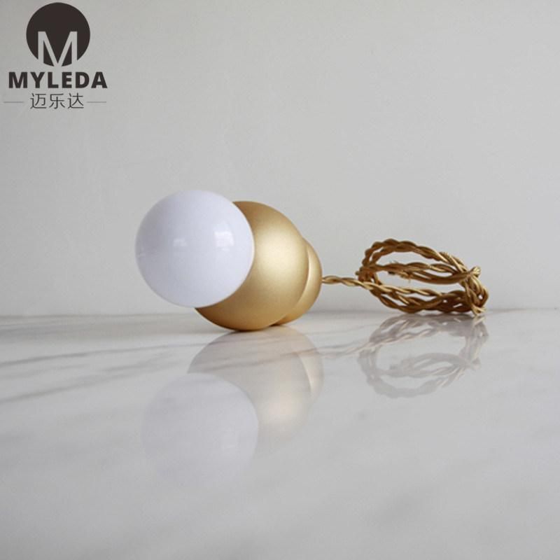 Modern Metal LED Hotel Chandelier Pendant Lamp