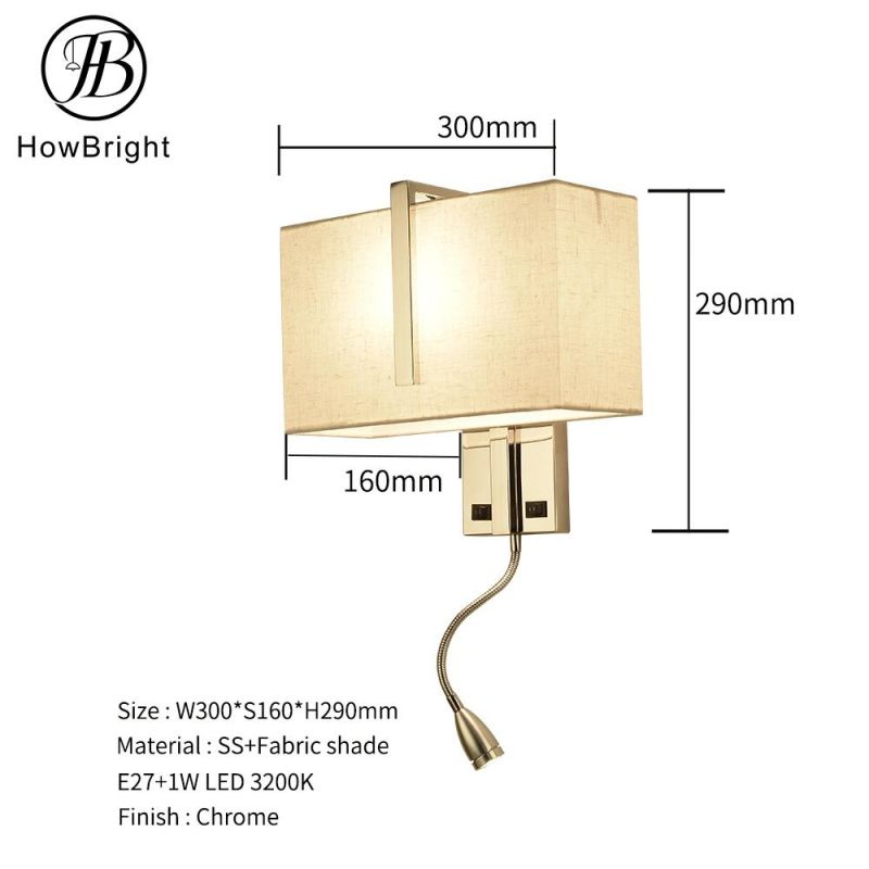 How Bright Modern Home Hotel Decorative Living Room Bed Room Wall Lamps Wall Mounted LED Lights