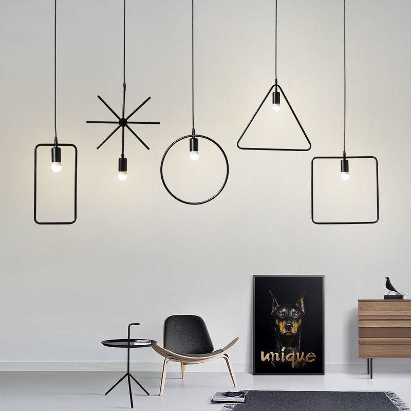 Loft Individual Pendant Lights for Kitchen Dining Room Bar Shop Lighting (WH-VP-29)