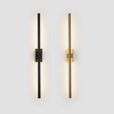 Minimalist Long Strip Wall Lamps Modern Nordic Living Room Background Wall Bedroom Bedside Lamp Hotel Corridor LED Wall Lights