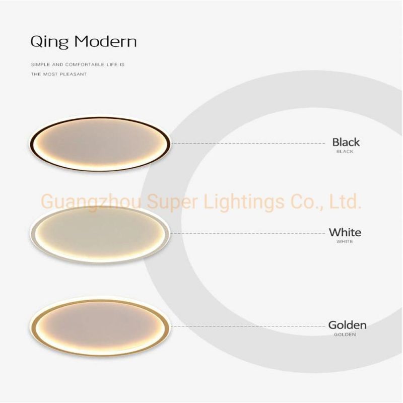 Contemporary LED Ring Ceiling Chandelier Light for Home