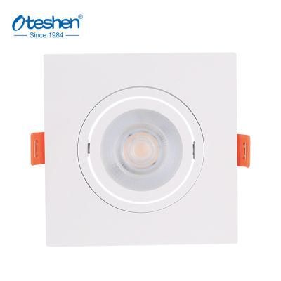 New Cut out 92*92mm Square Recessed LED Downlight with PC