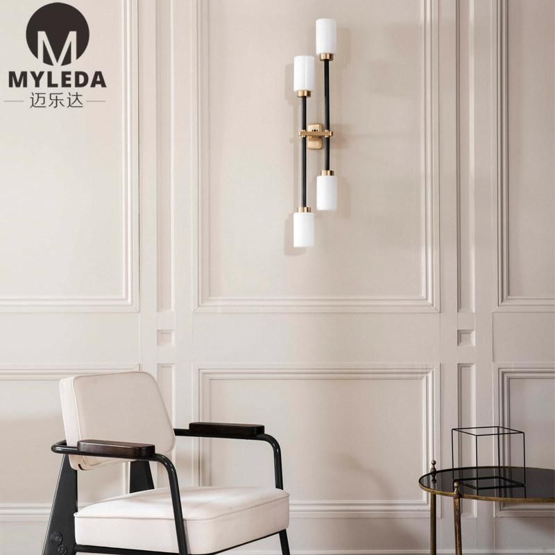 Modern Polished Brass Wall Sconce Lighting