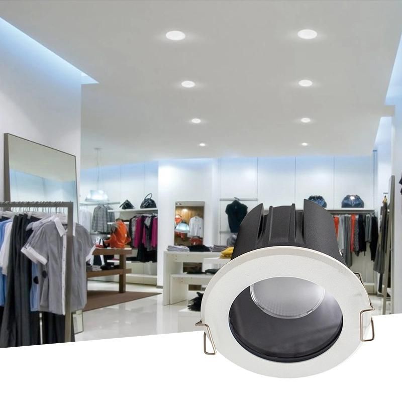 Recessed Aluminium Spot Light 12W 18W 25W COB LED Circle Downlight