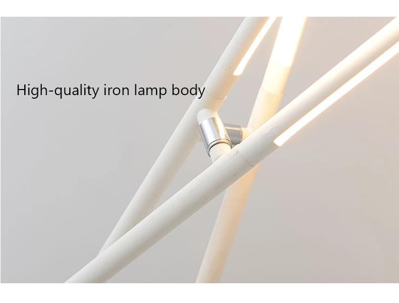 Modern Art Design LED Floor Lamp for Home Living Room Bedroom Modern Minimalistic Lamp (WH-MFL-132)