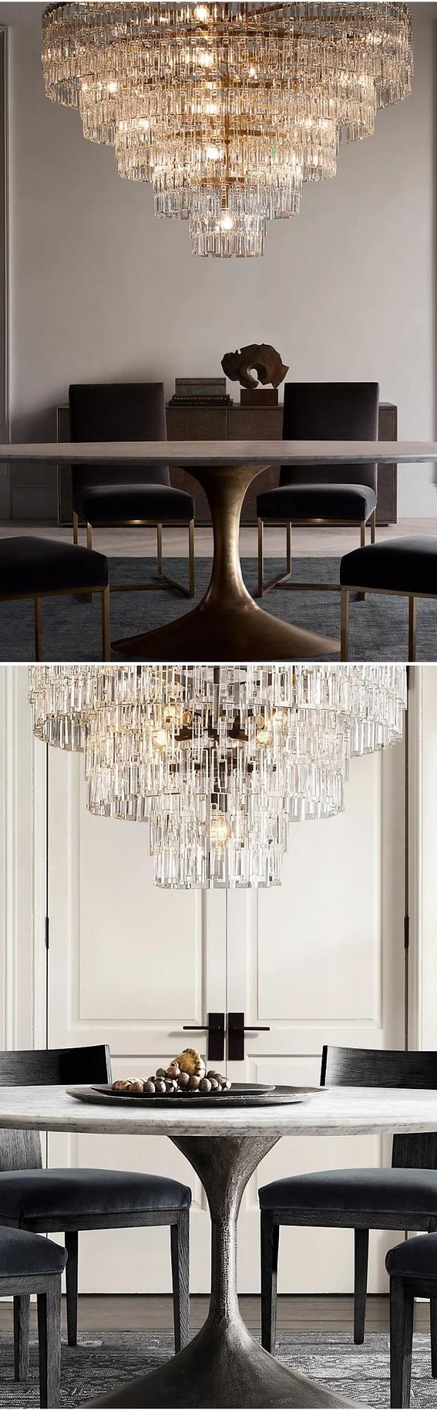 Large Custom Luxury Modern LED Chandelier K9 Crystal Chandelier