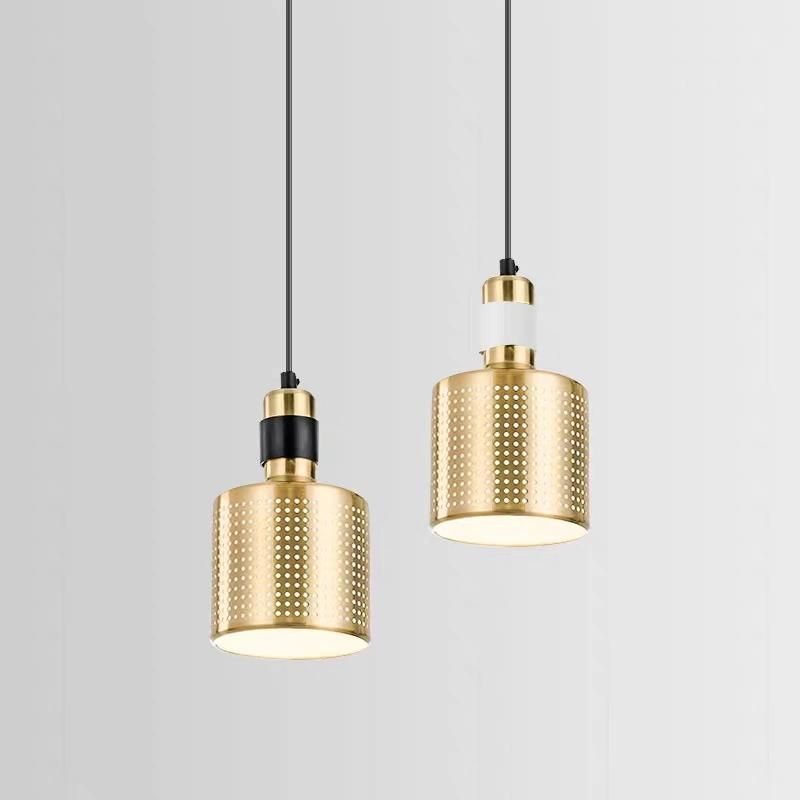 Wholesale Gold Loft Retro Industrial Hanging Pendant Lamp Restaurant and Dining Room