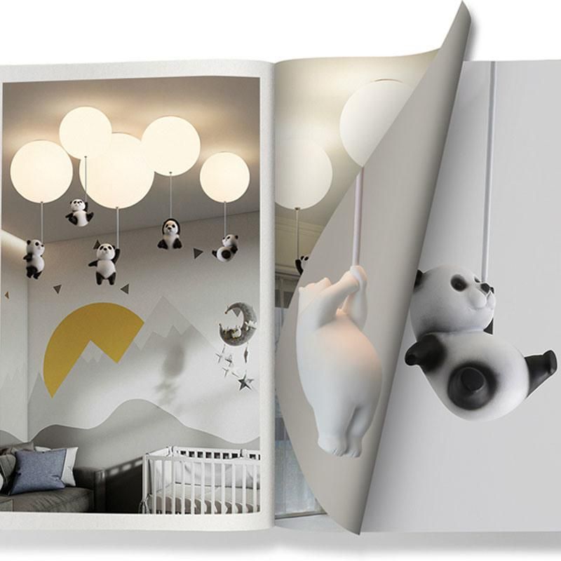 Balloon Lamp Children Room LED Light Modern Simple Bedroom Chandelier Lamp