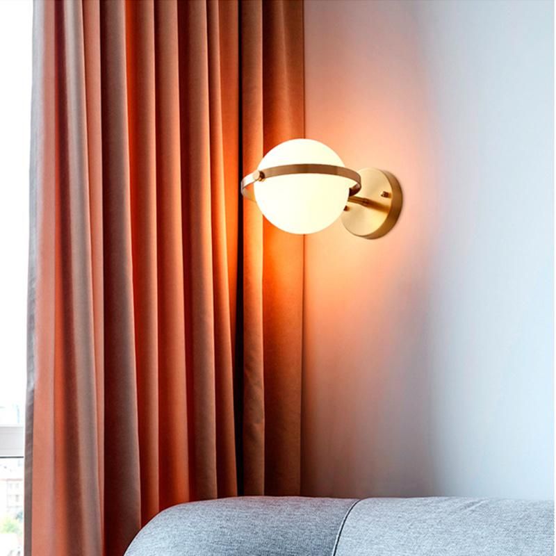 Modern Wall Lamp Noric All Copper Wall Lamps for Living Room Bedroom LED Wall Sconce (WH-OR-217)