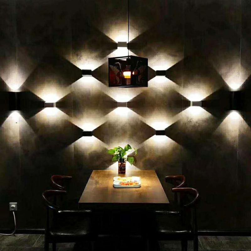 Modern Exterior Wall Sconces out Door Lights White LED Light Wall
