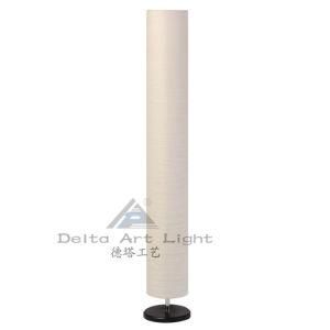 Paper Tall Cylinder Standing Floor Lamp for Home (C500990-1)