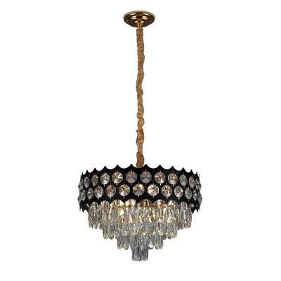 Dafangzhou 128W Light China 3 Tier Chandelier Manufacturing Chandelier Pendant Lights Brown Frame Color LED Chandelier Applied in Kitchen