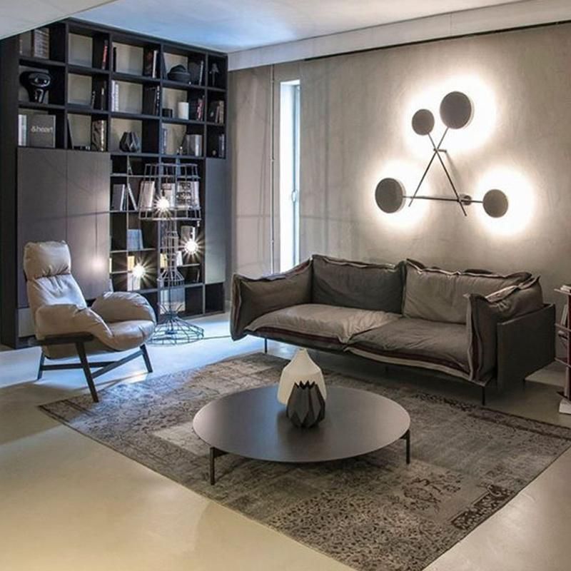 Mutiple Light Source Creative Design Artistic Wall Lamp Living Room Lamp